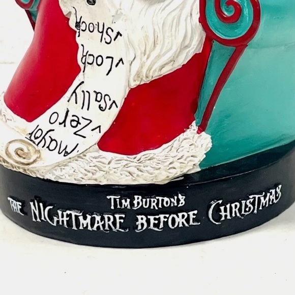 Nightmare Before Christmas The Mayor Santa Naughty List Chair Grandfather Clock - Picture 11 of 11